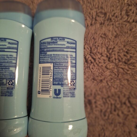 2 Pack Suave‎ Antiperspirant Deodorant 2.6oz 48 Hour FRESH SCENT - Picture 3 of 4